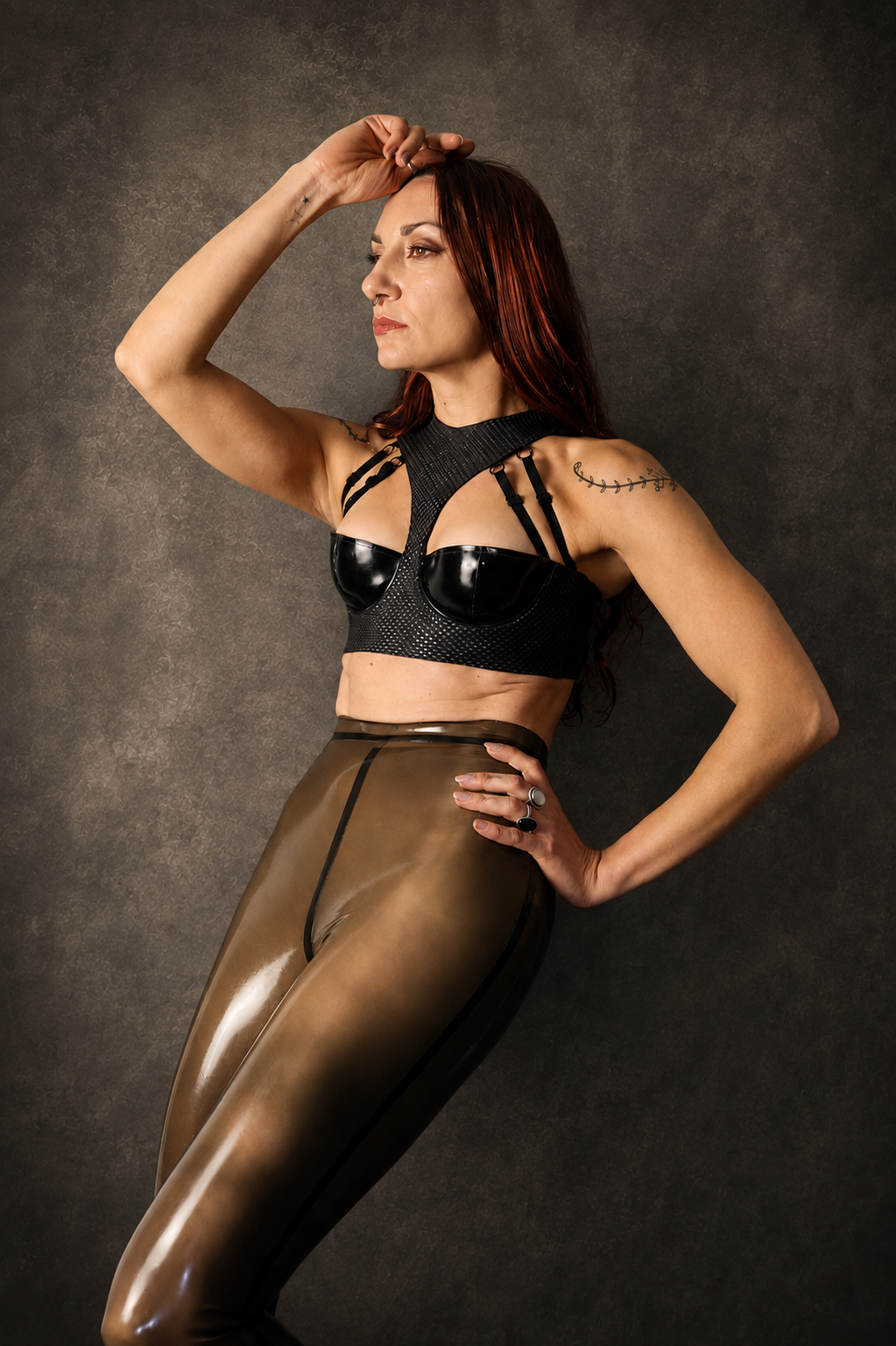 Latex-net "Artemis" bra