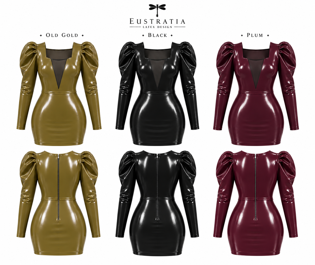 Gigot sleeve dress