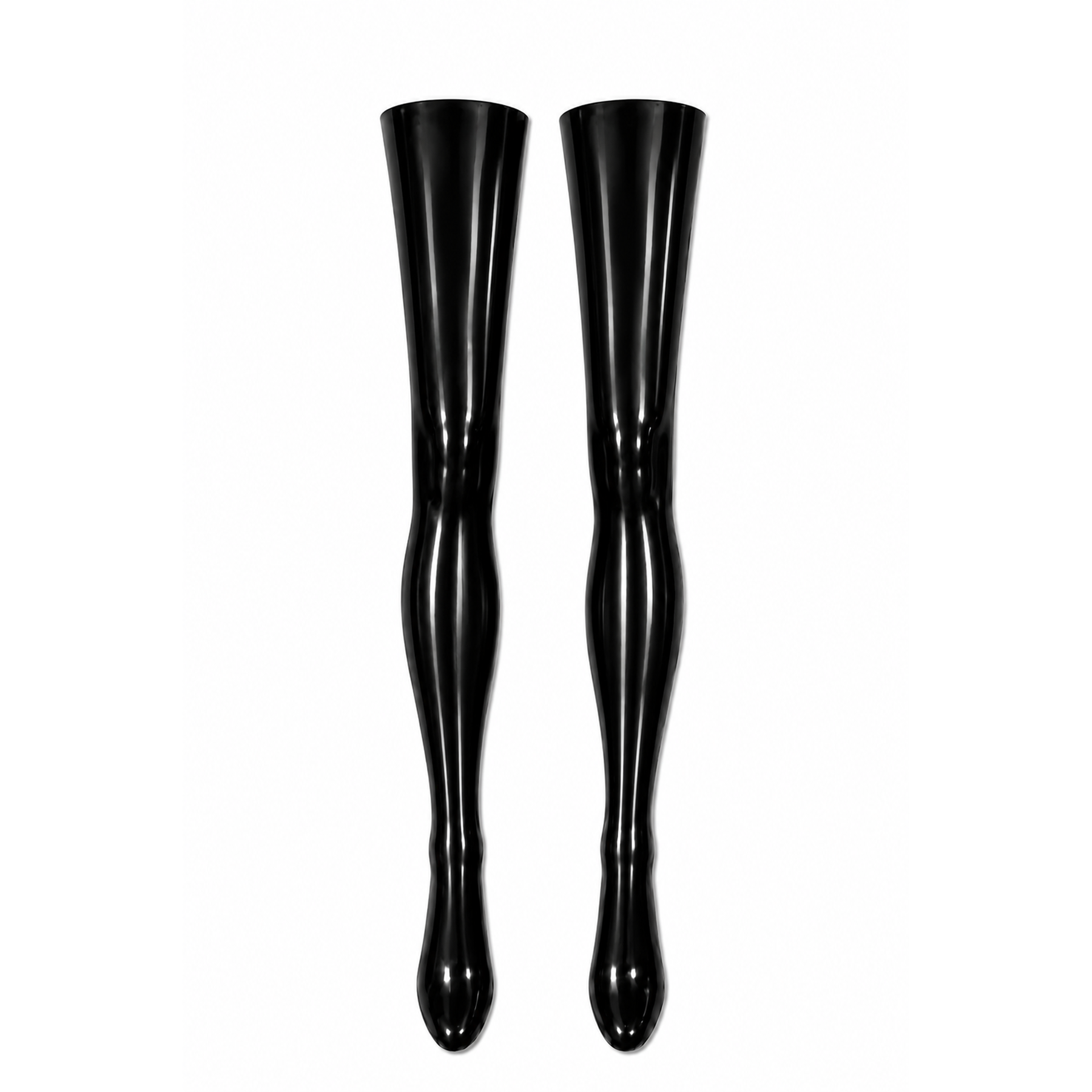Full length latex stockings