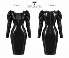 Gigot sleeve dress