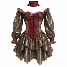 Spring latex dress