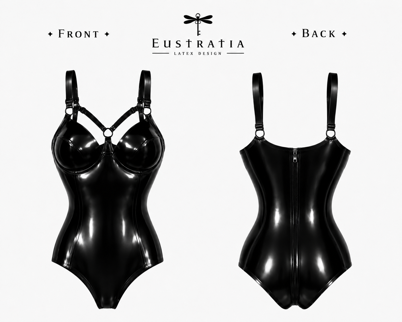 Latex Harness Bodysuit