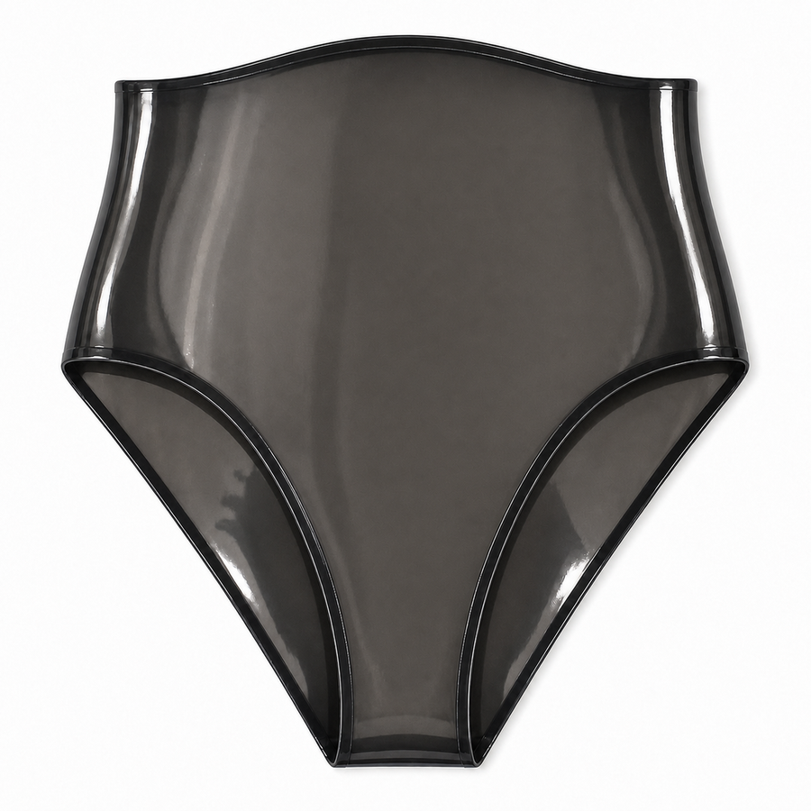 High waisted, high leg briefs sample, size medium, ready to ship