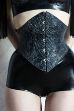 Belted latex briefs- Low leg/ hotpant
