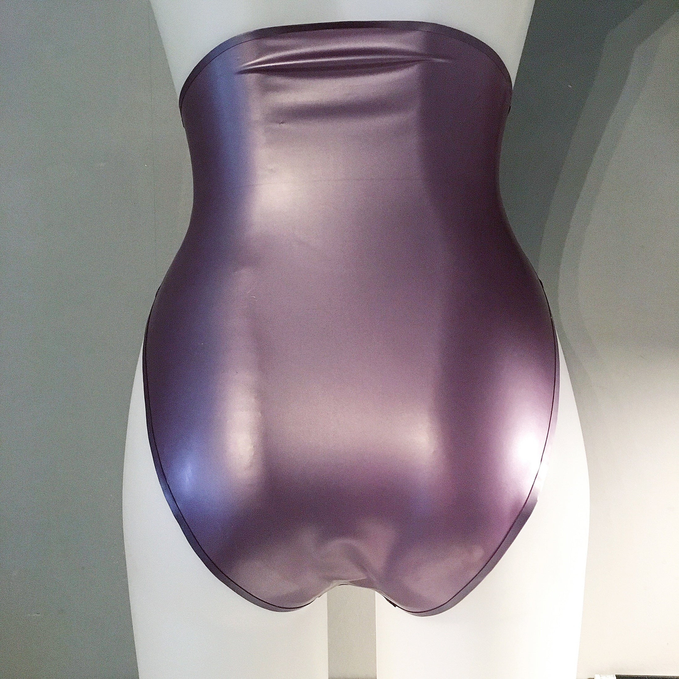 High-waisted high-leg latex briefs - GIFT  (Shipping included)