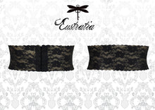 Latex-lace waist belt